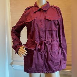 Loft jacket. Wine color. Size S.